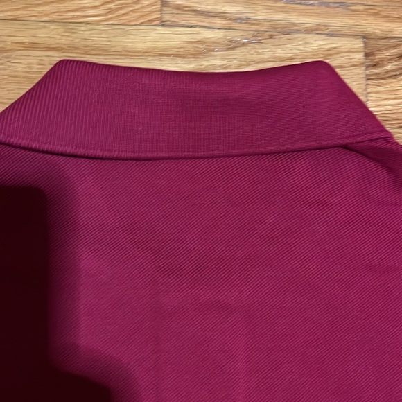 Beautifull dark red lacoste polo shirt. Not your average red Pristine condition - Picture 6 of 8